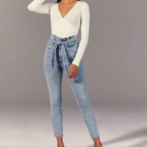 Abercrombie Ultra High Rise Super Skinny Ankle